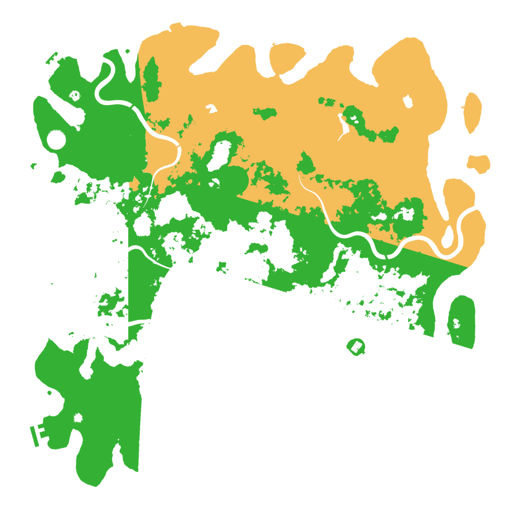 Biome Rust Map: Procedural Map, Size: 5000, Seed: 856
