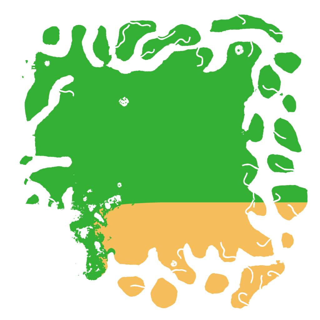 Biome Rust Map: Procedural Map, Size: 5300, Seed: 18745