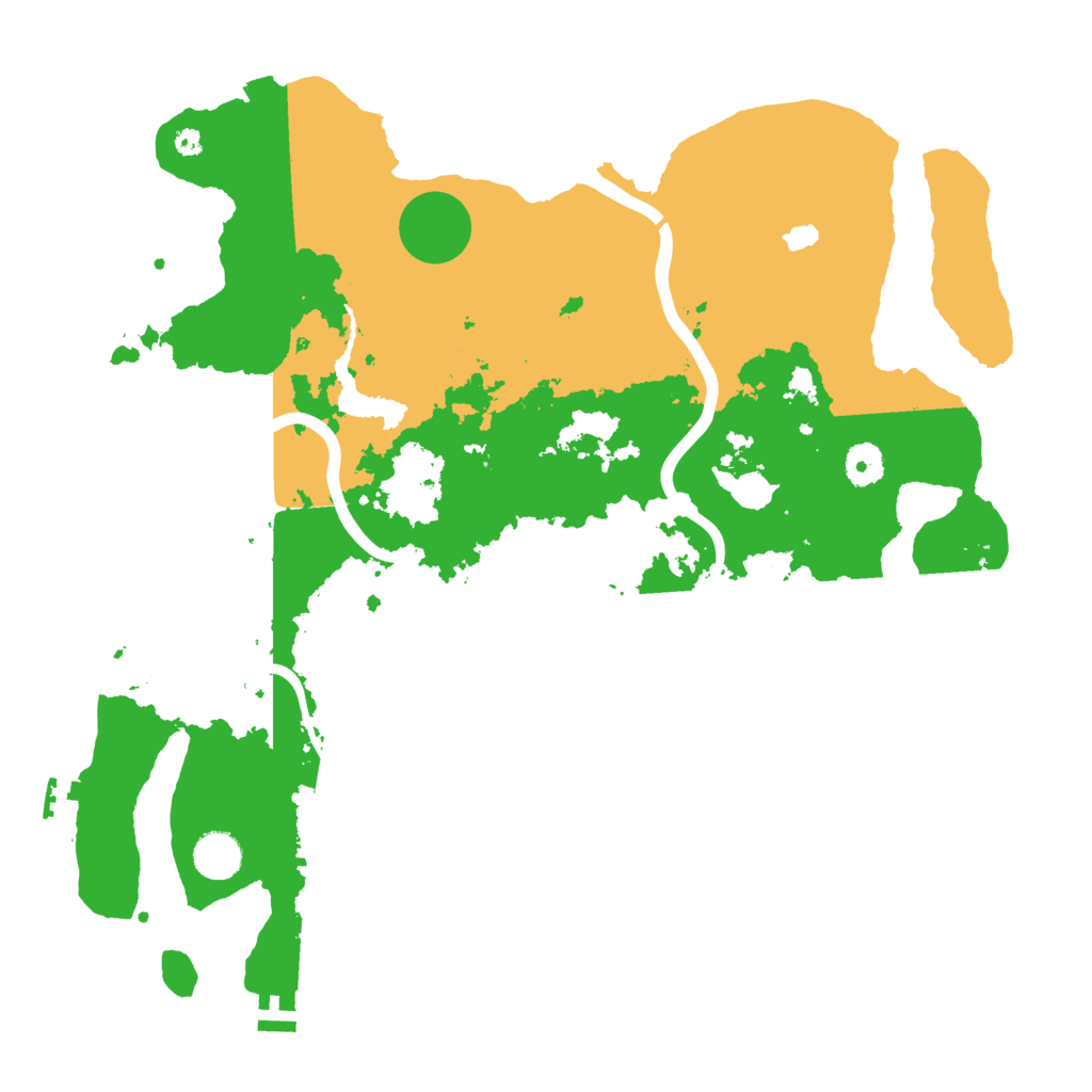 Biome Rust Map: Procedural Map, Size: 4000, Seed: 1495906772