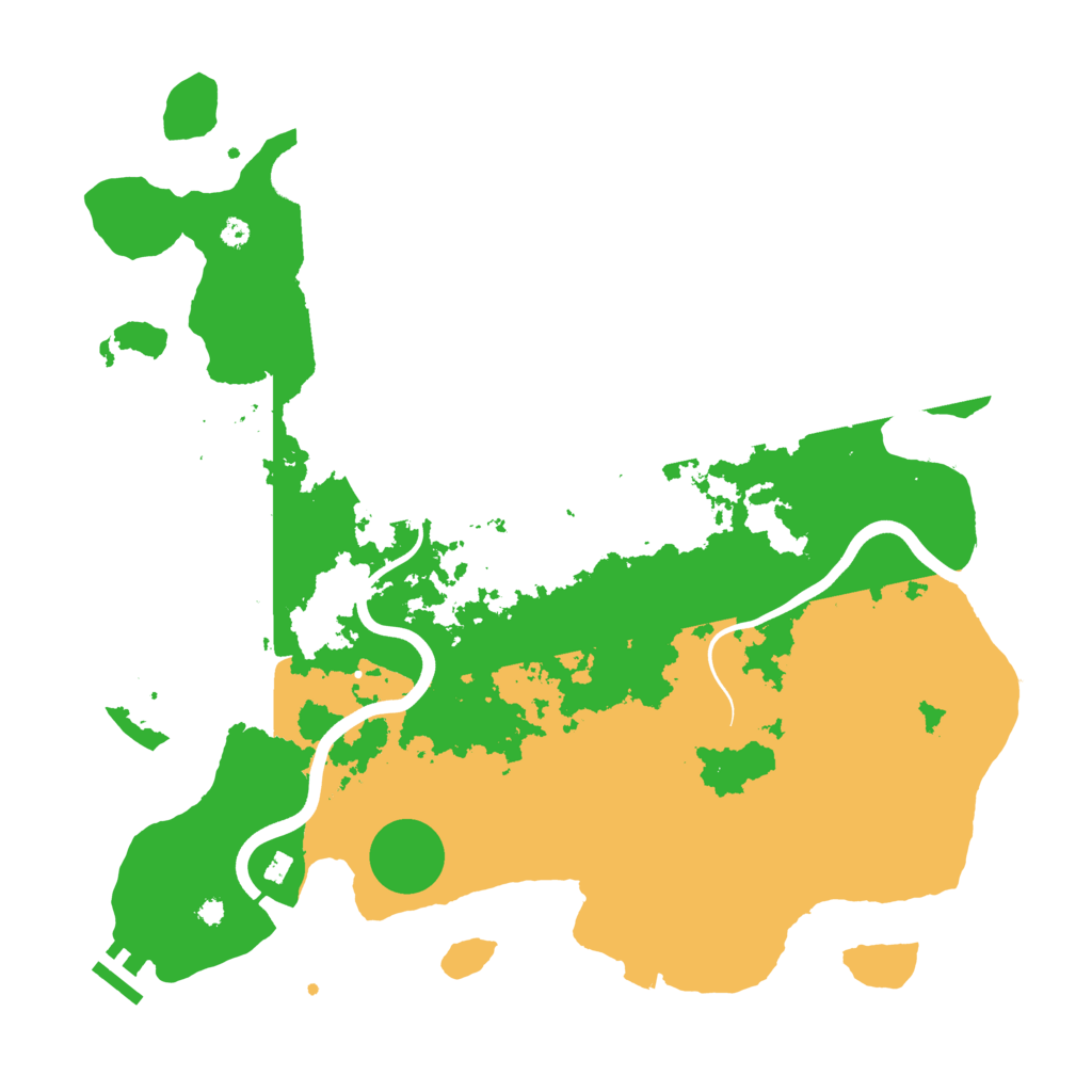 Biome Rust Map: Procedural Map, Size: 3850, Seed: 1317218112