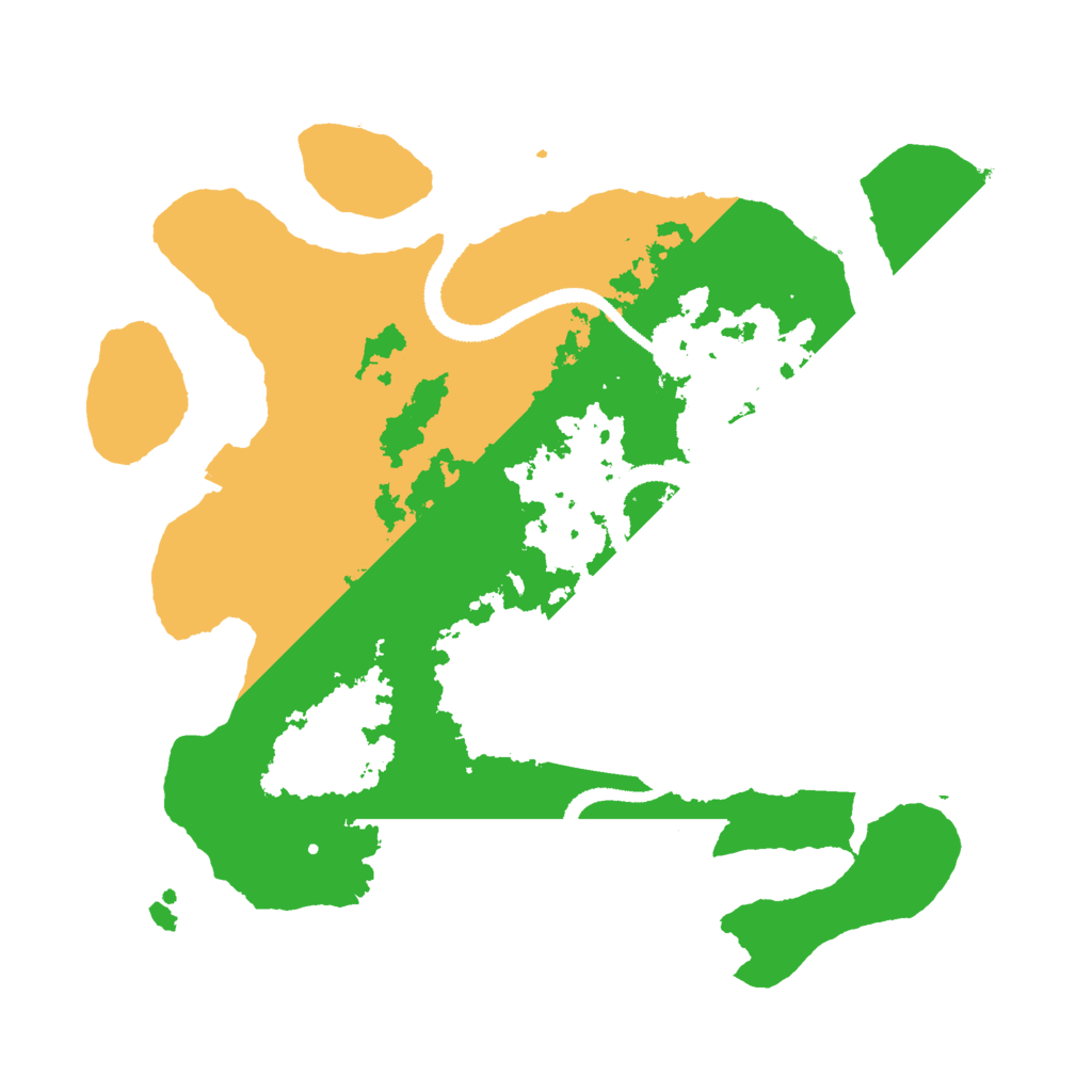 Biome Rust Map: Procedural Map, Size: 3000, Seed: 4795959