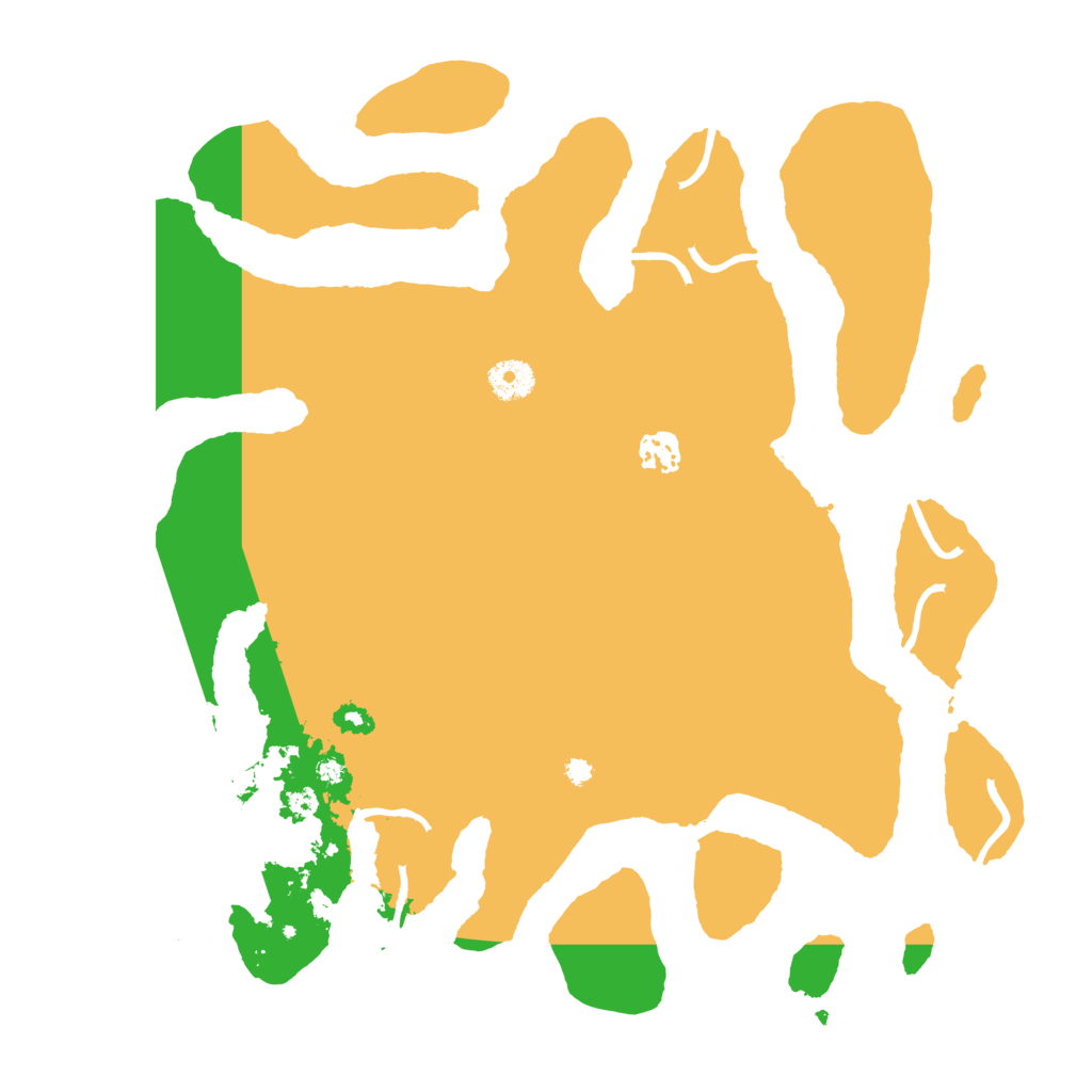 Biome Rust Map: Procedural Map, Size: 3800, Seed: 5644