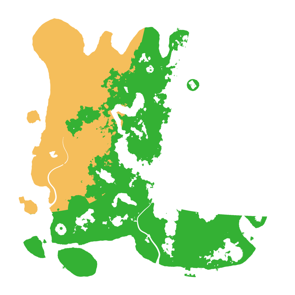 Biome Rust Map: Procedural Map, Size: 4000, Seed: 1550441250