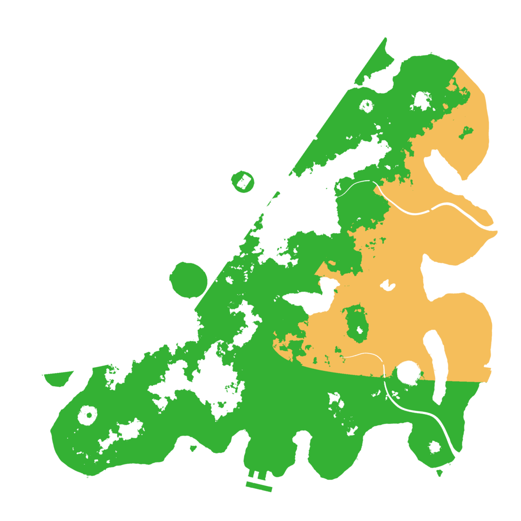 Biome Rust Map: Procedural Map, Size: 4000, Seed: 426173458