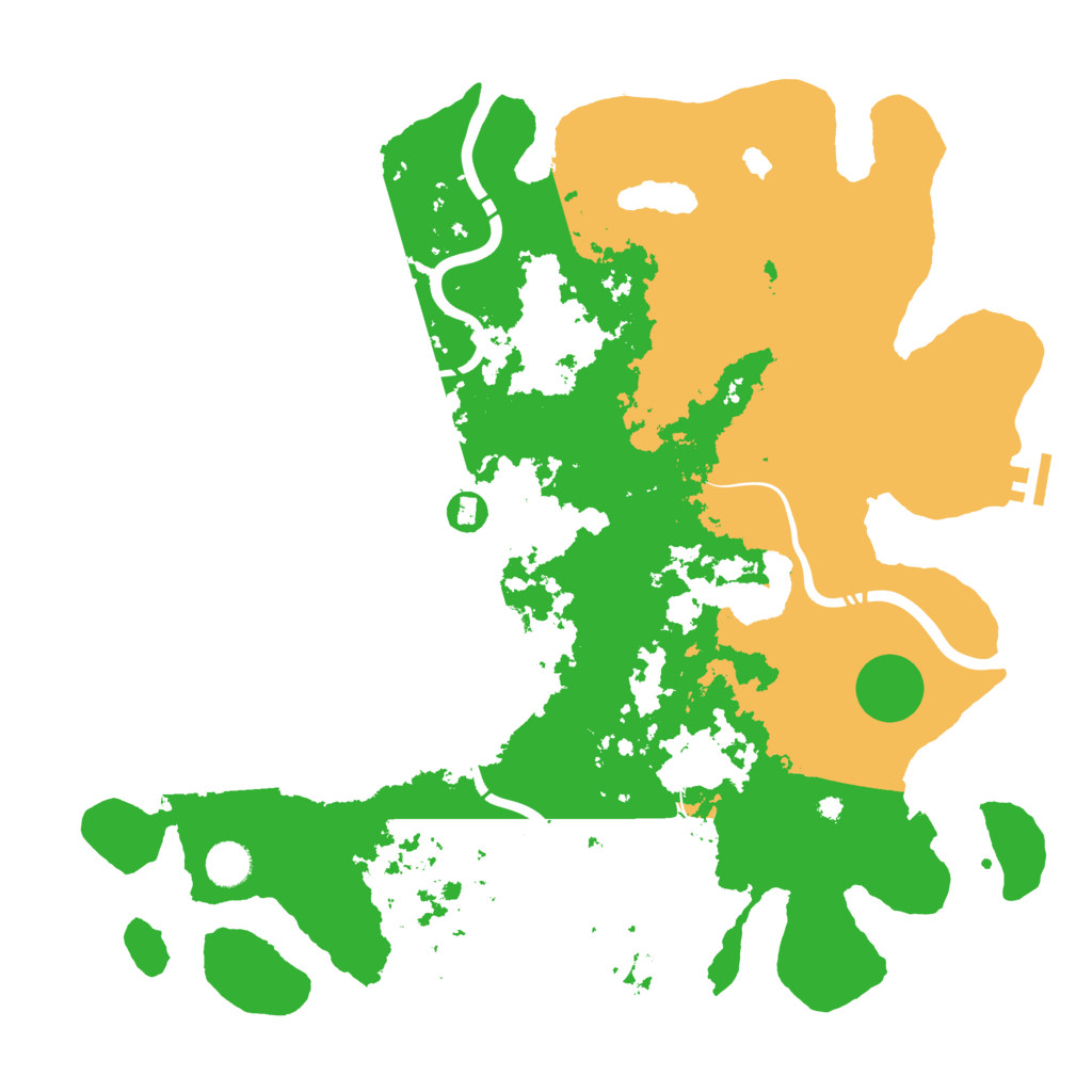 Biome Rust Map: Procedural Map, Size: 4250, Seed: 936176177