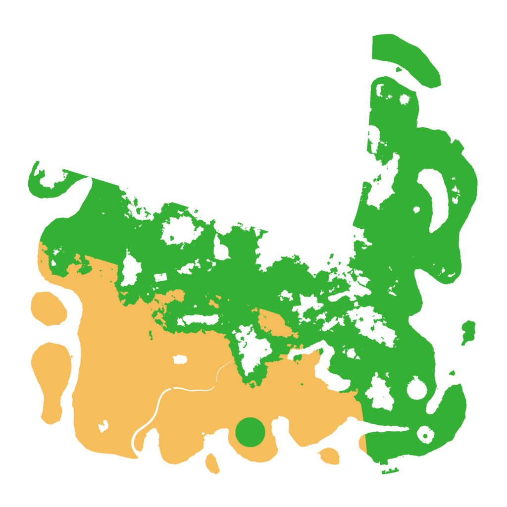 Biome Rust Map: Procedural Map, Size: 4500, Seed: 692