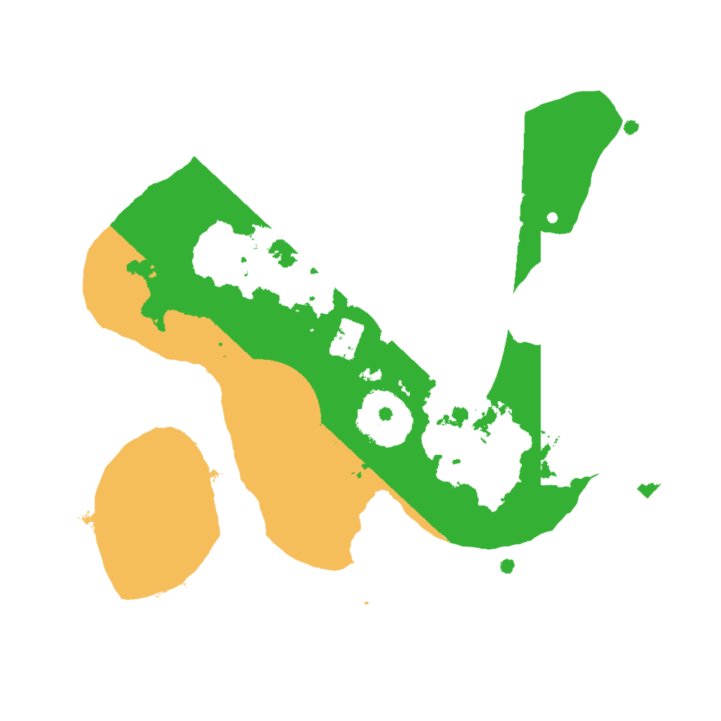 Biome Rust Map: Procedural Map, Size: 2000, Seed: 138022572