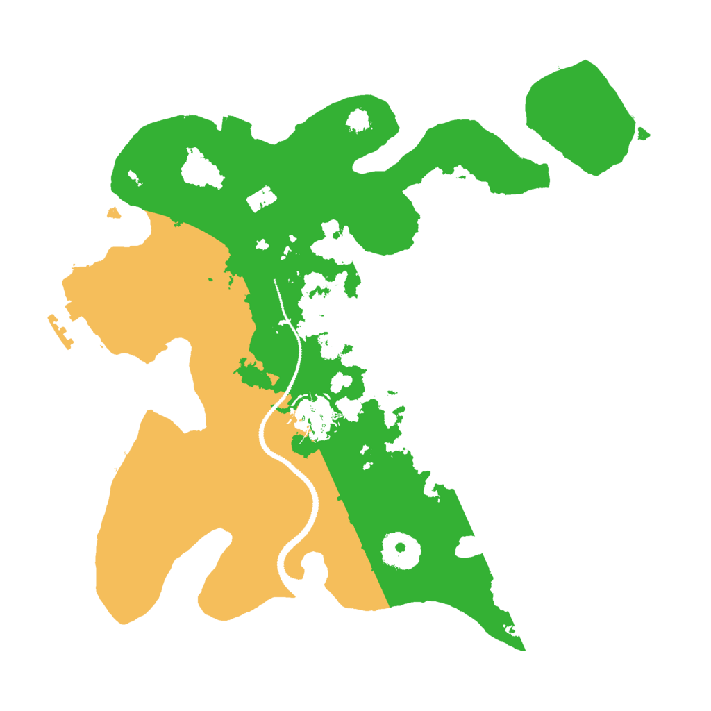 Biome Rust Map: Procedural Map, Size: 2800, Seed: 5984