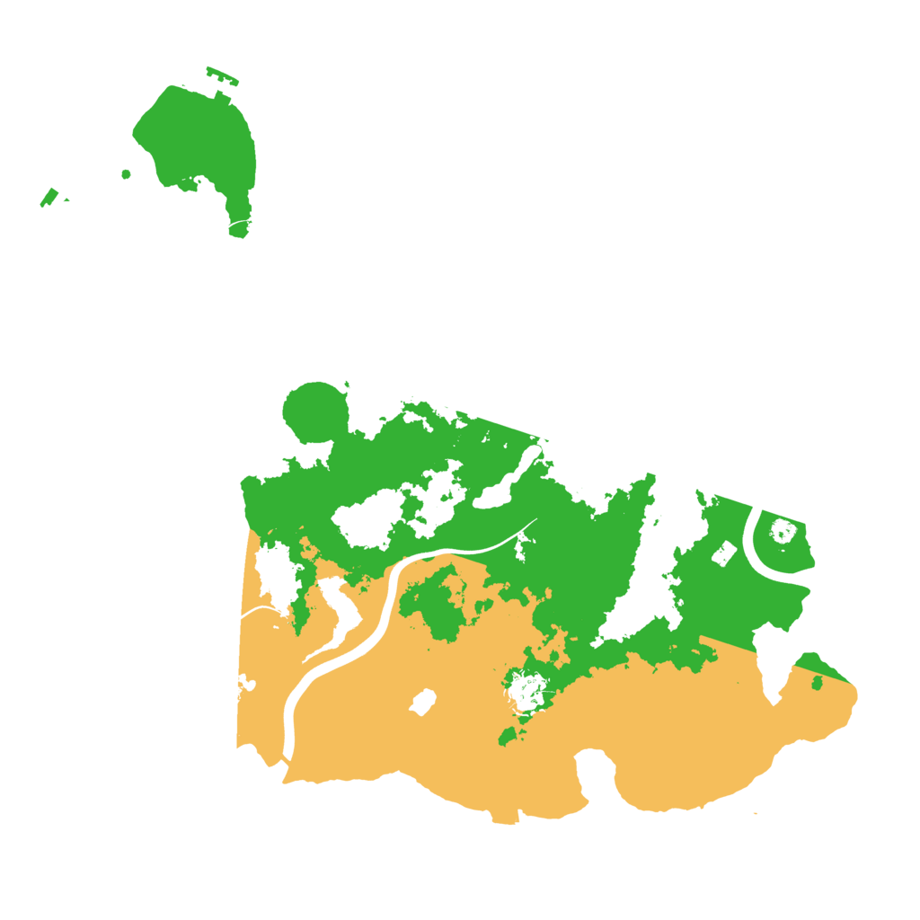 Biome Rust Map: Procedural Map, Size: 4000, Seed: 608139167