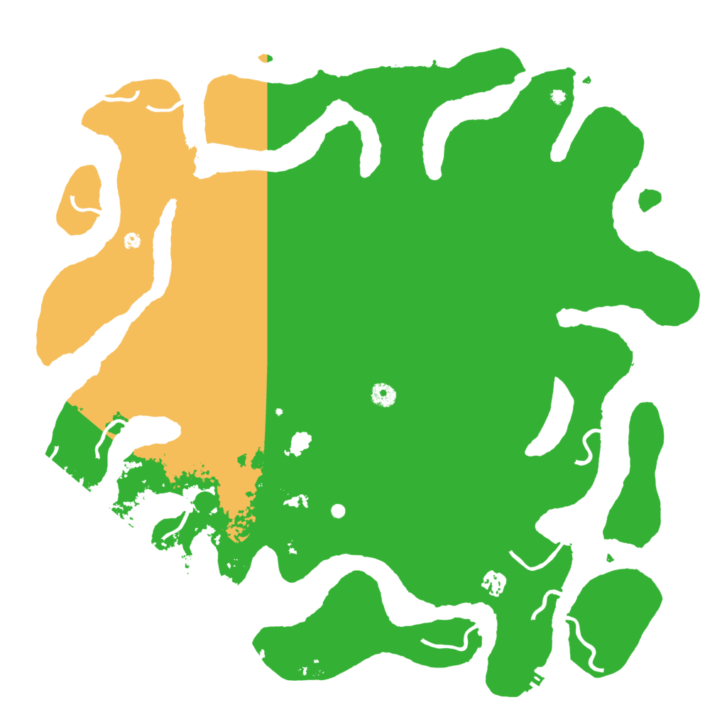 Biome Rust Map: Procedural Map, Size: 4500, Seed: 898467