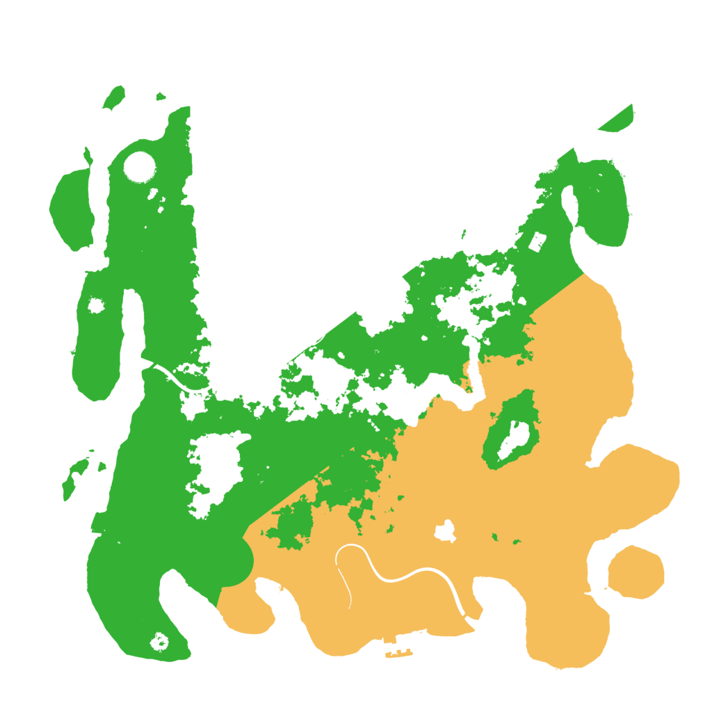 Biome Rust Map: Procedural Map, Size: 4000, Seed: 5637685