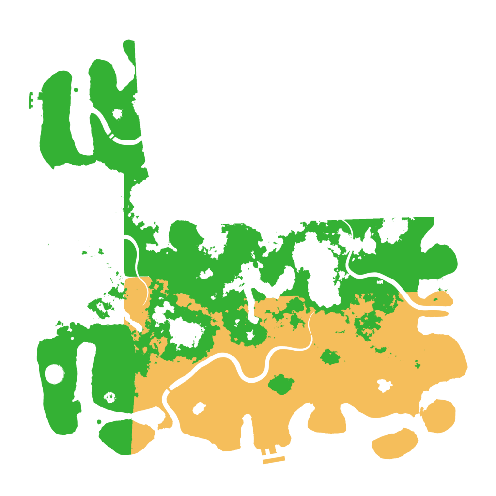 Biome Rust Map: Procedural Map, Size: 4500, Seed: 933126