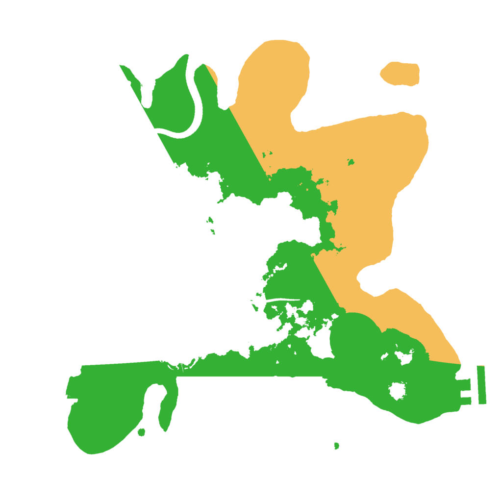 Biome Rust Map: Procedural Map, Size: 2620, Seed: 1886542
