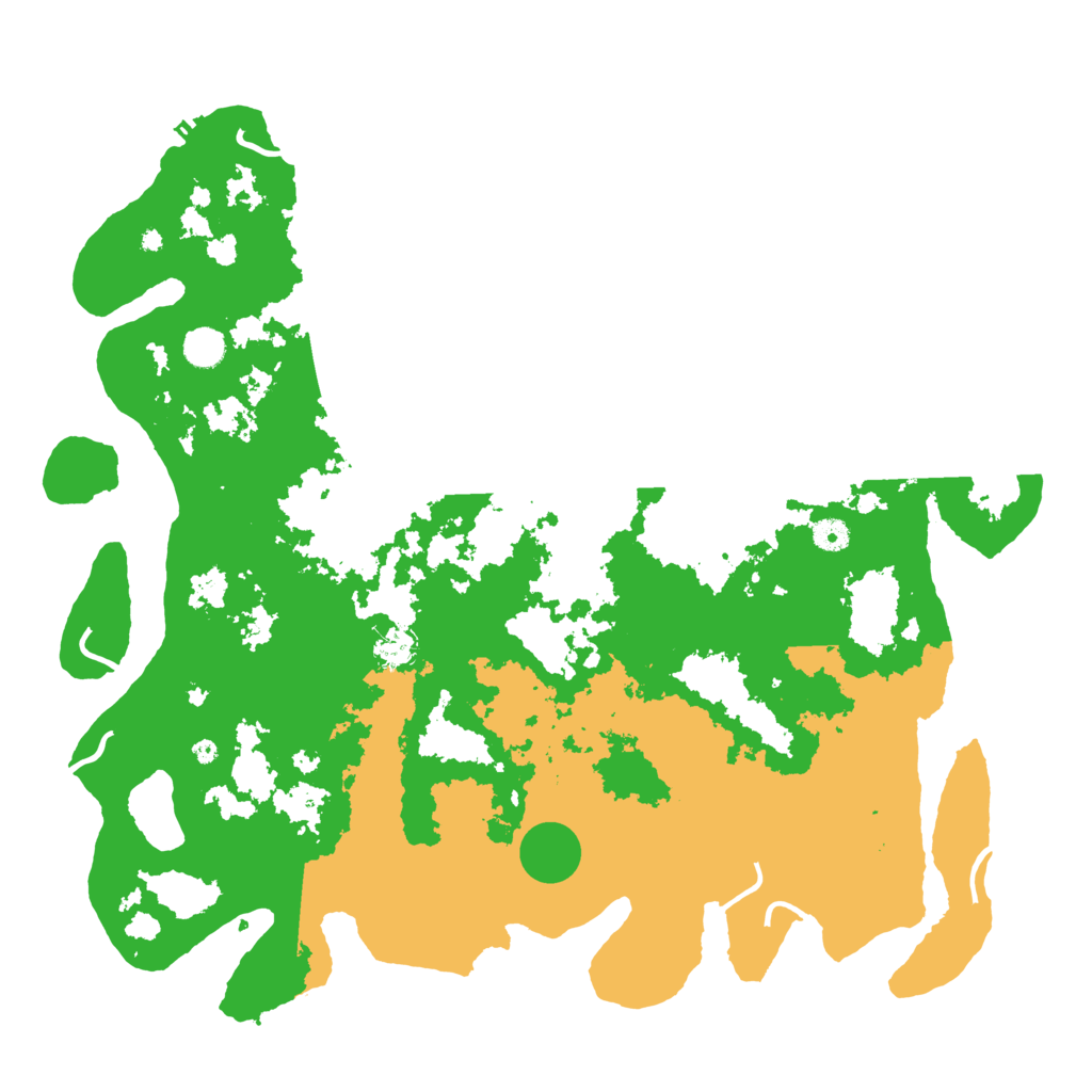 Biome Rust Map: Procedural Map, Size: 4700, Seed: 57906