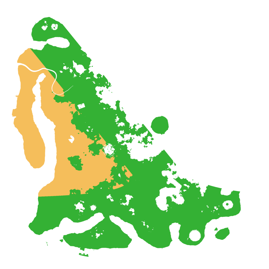 Biome Rust Map: Procedural Map, Size: 4200, Seed: 24000