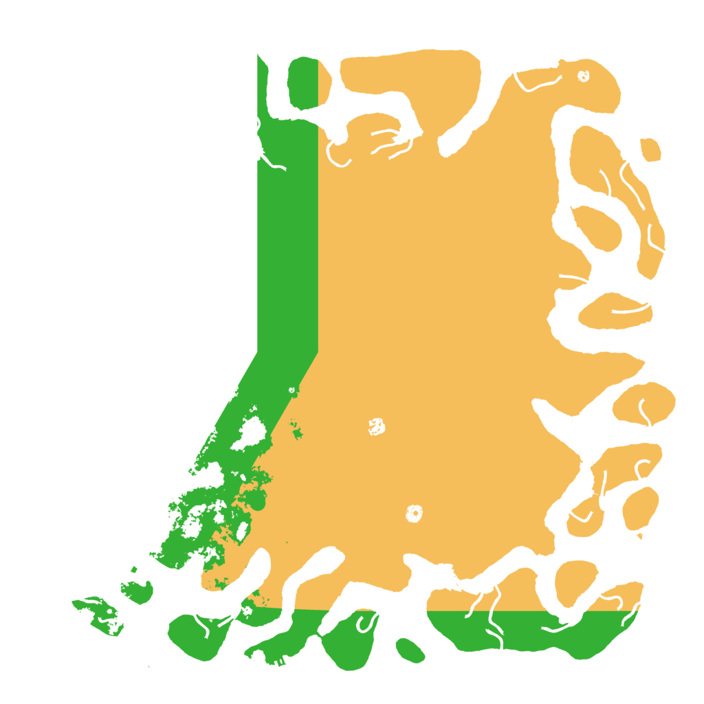 Biome Rust Map: Procedural Map, Size: 6000, Seed: 84297886