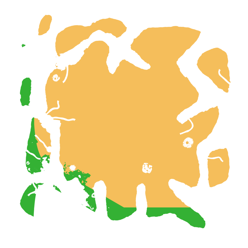 Biome Rust Map: Procedural Map, Size: 3600, Seed: 34597847