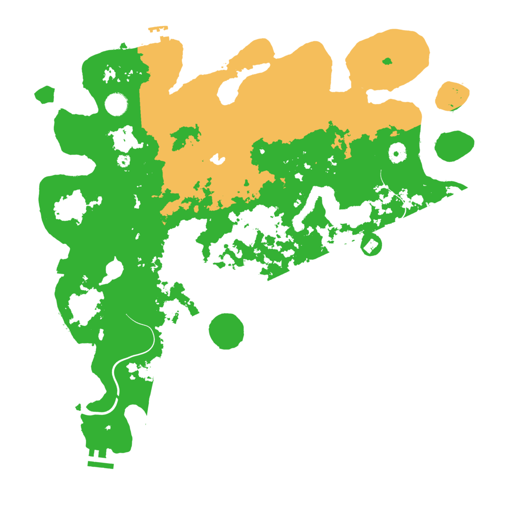Biome Rust Map: Procedural Map, Size: 4000, Seed: 99454