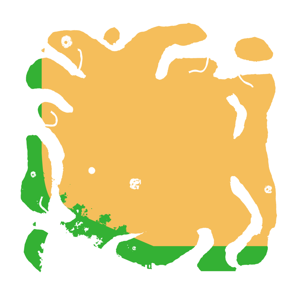 Biome Rust Map: Procedural Map, Size: 4000, Seed: 135790