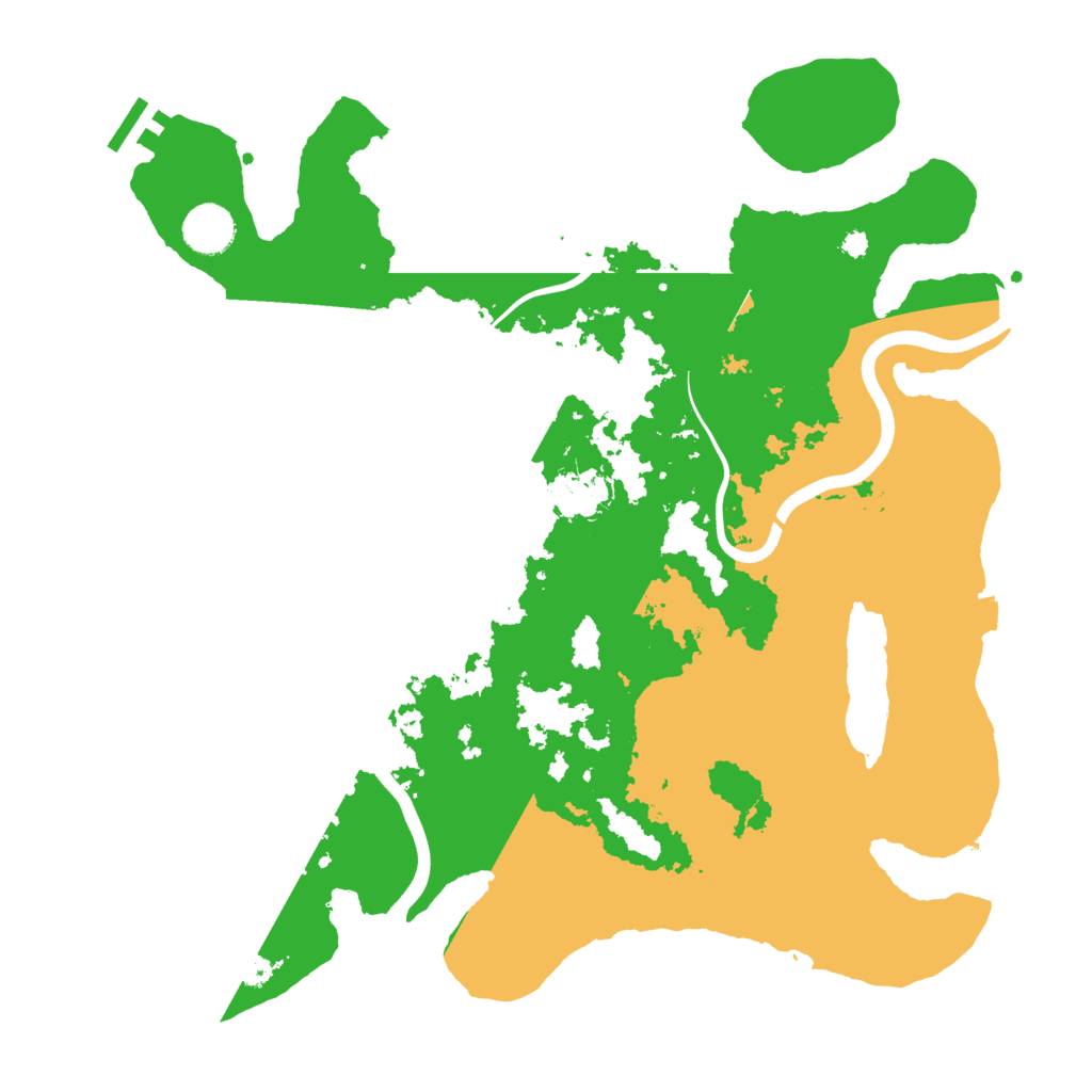 Biome Rust Map: Procedural Map, Size: 3750, Seed: 138196437