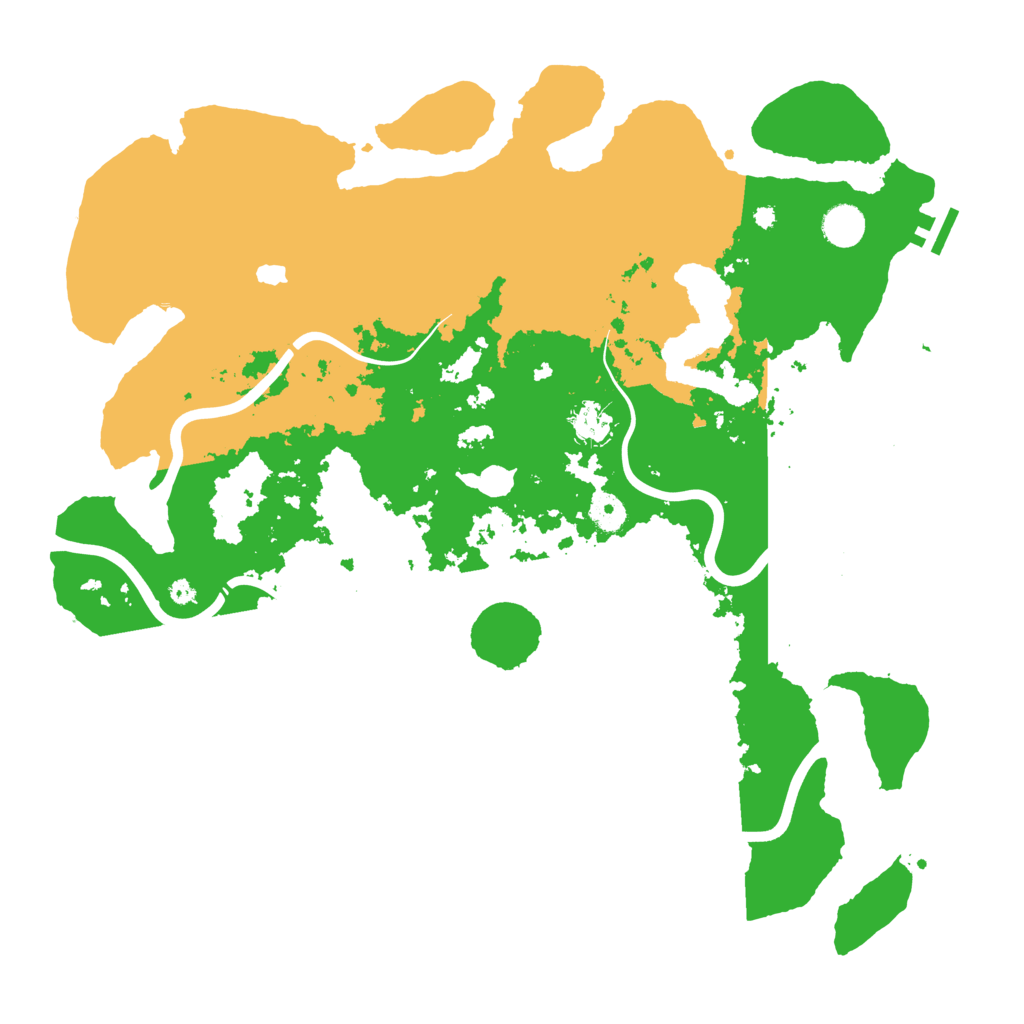 Biome Rust Map: Procedural Map, Size: 4250, Seed: 19832