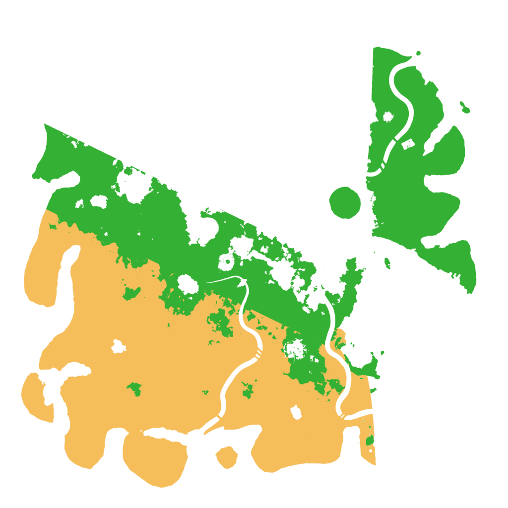 Biome Rust Map: Procedural Map, Size: 4500, Seed: 975481424