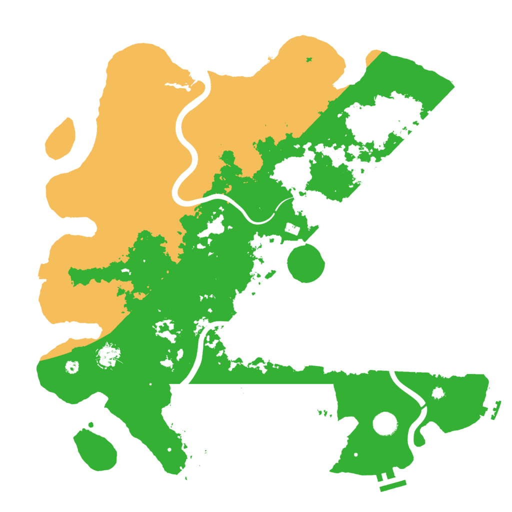 Biome Rust Map: Procedural Map, Size: 3850, Seed: 466801974