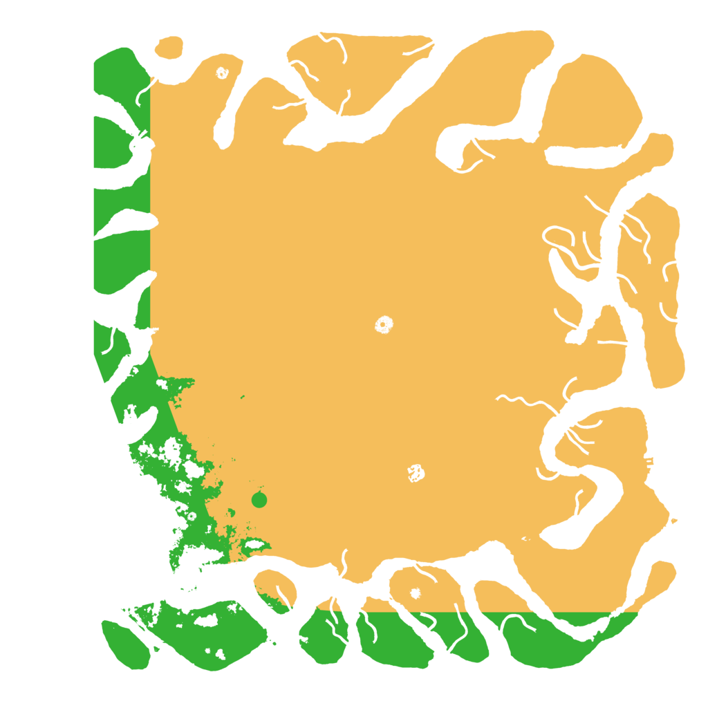 Biome Rust Map: Procedural Map, Size: 6000, Seed: 123242