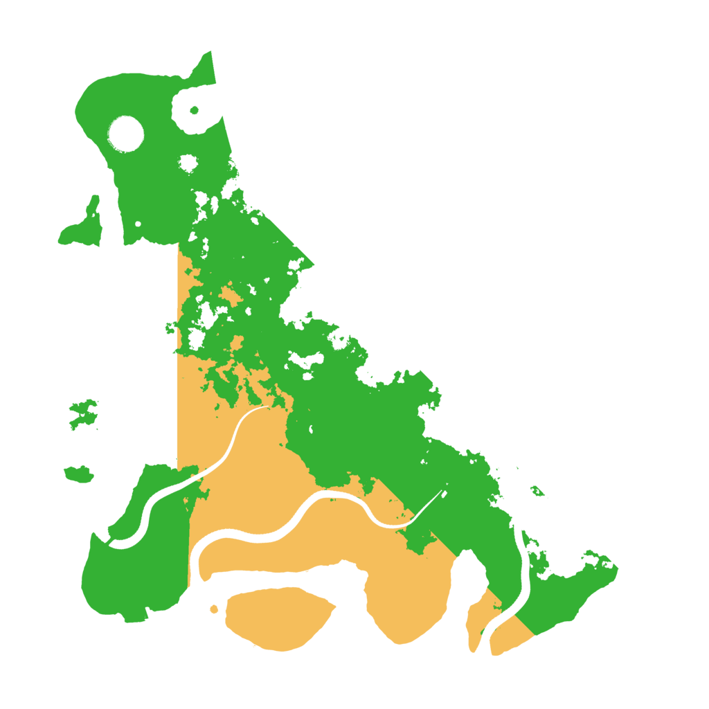 Biome Rust Map: Procedural Map, Size: 3500, Seed: 1089675818