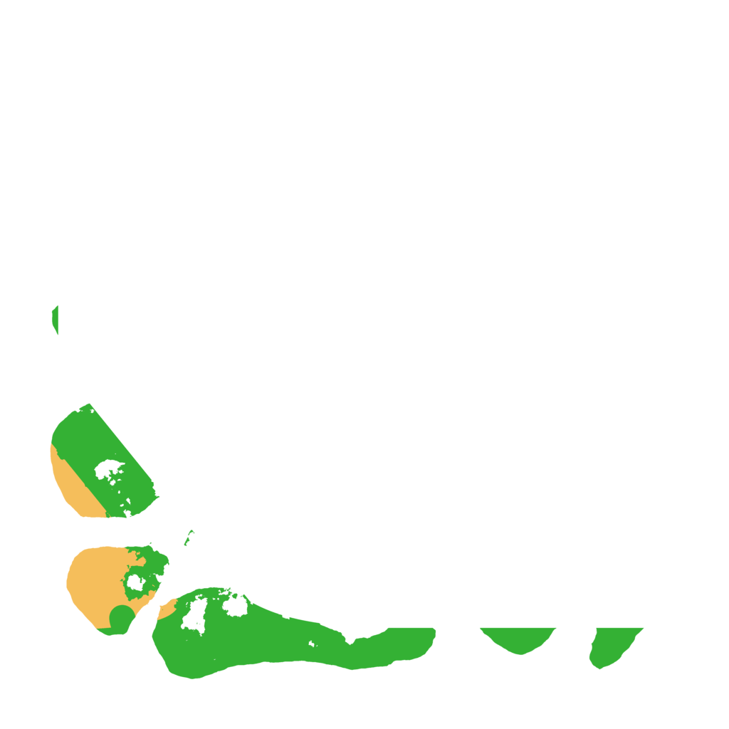 Biome Rust Map: Barren, Size: 3700, Seed: 454121