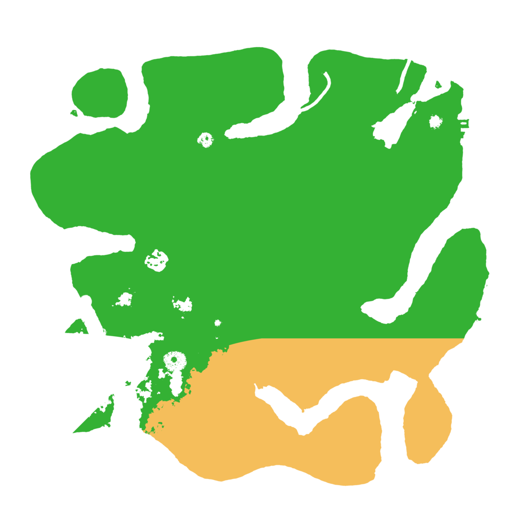 Biome Rust Map: Procedural Map, Size: 3650, Seed: 547809620