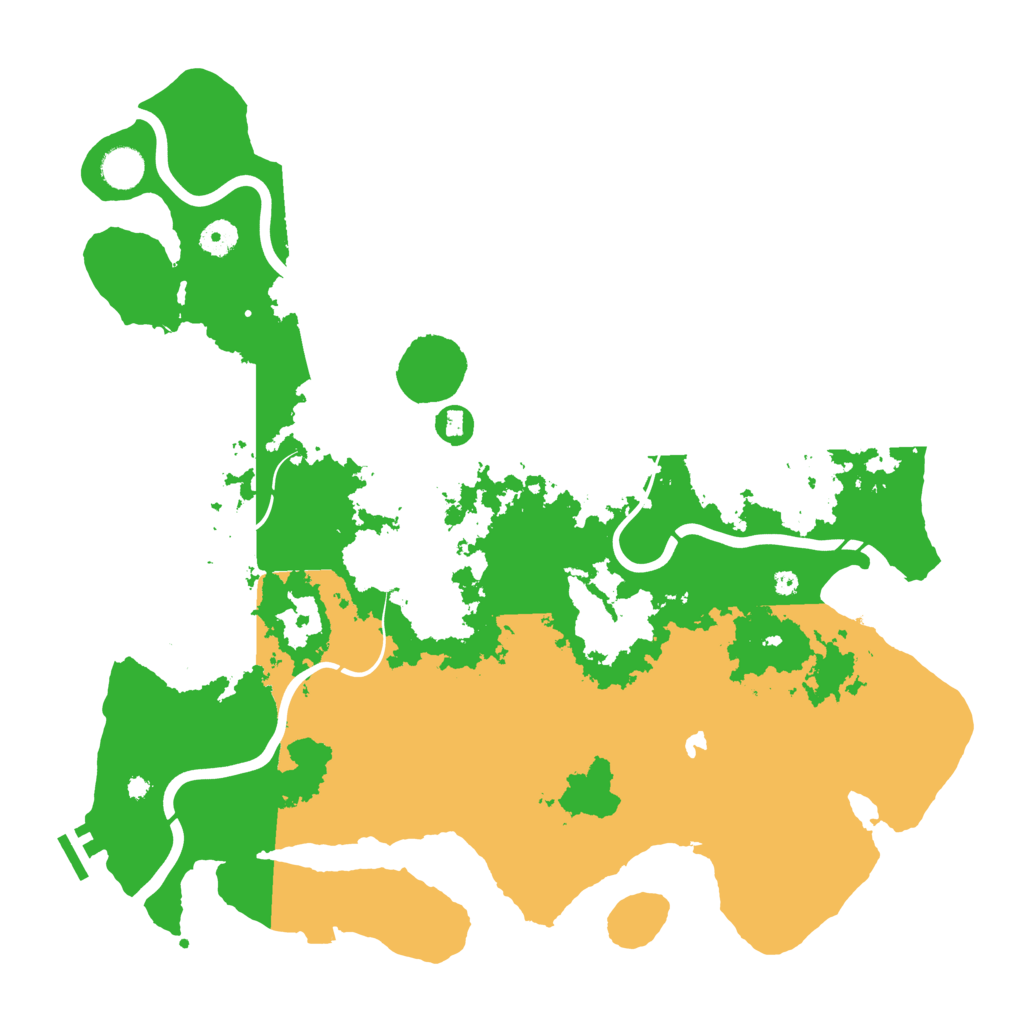 Biome Rust Map: Procedural Map, Size: 4250, Seed: 26576