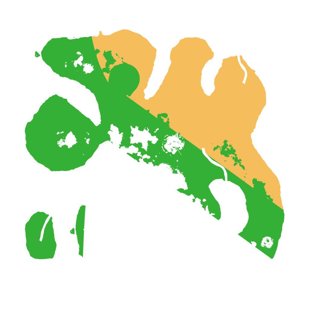 Biome Rust Map: Procedural Map, Size: 2750, Seed: 50821