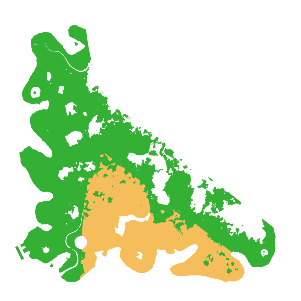 Biome Rust Map: Procedural Map, Size: 4250, Seed: 100101