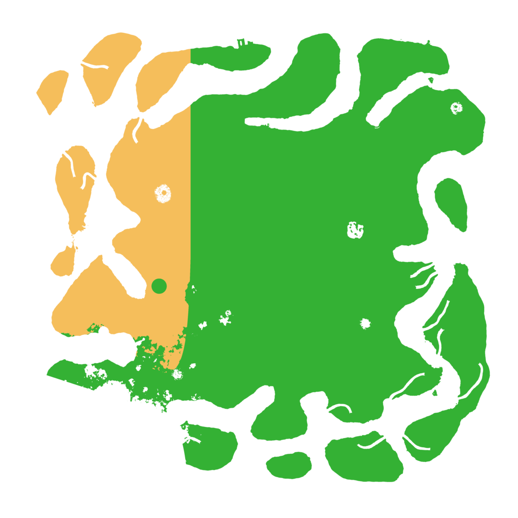 Biome Rust Map: Procedural Map, Size: 4500, Seed: 485448