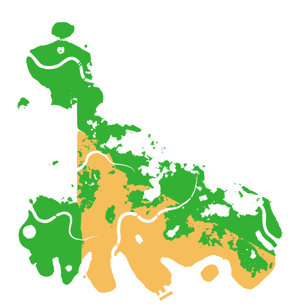 Biome Rust Map: Procedural Map, Size: 4250, Seed: 587630483