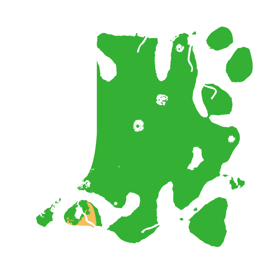 Biome Rust Map: Procedural Map, Size: 3500, Seed: 1136993579