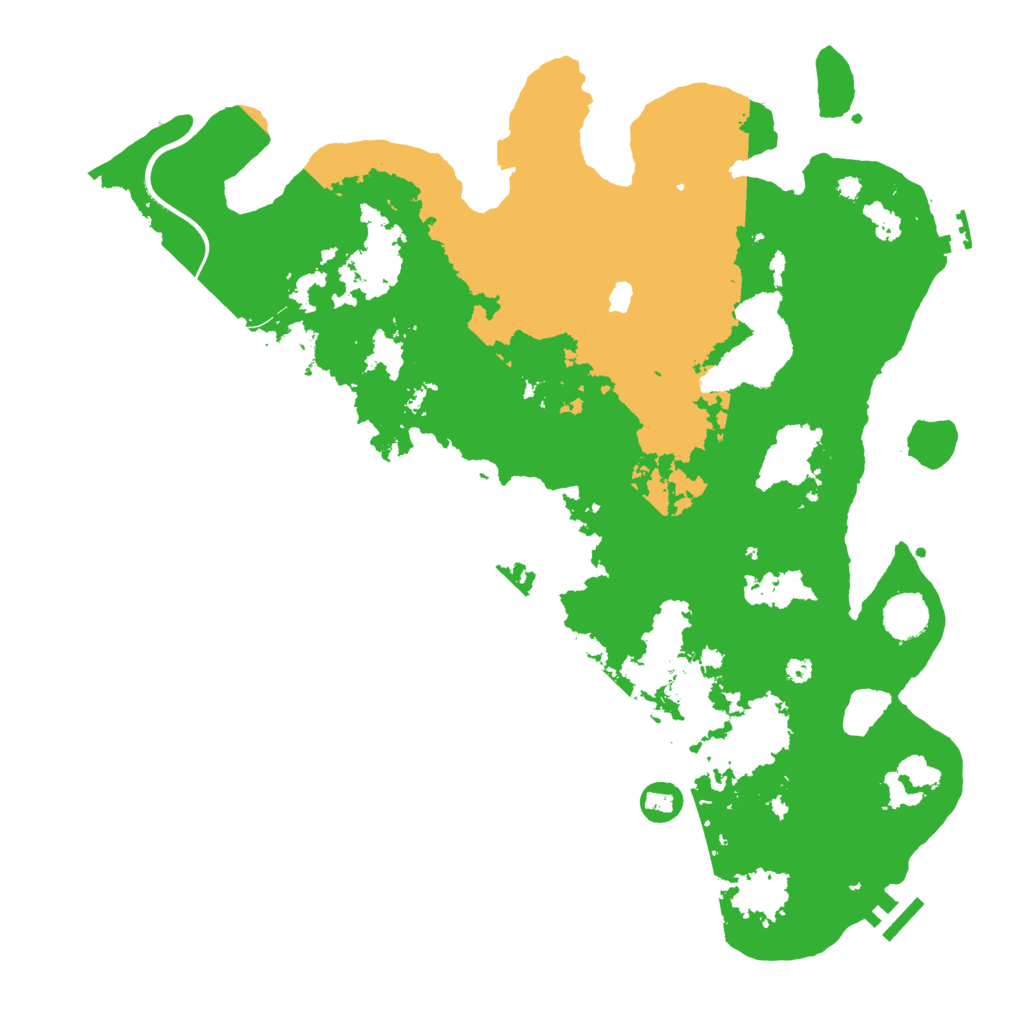 Biome Rust Map: Procedural Map, Size: 4000, Seed: 315465