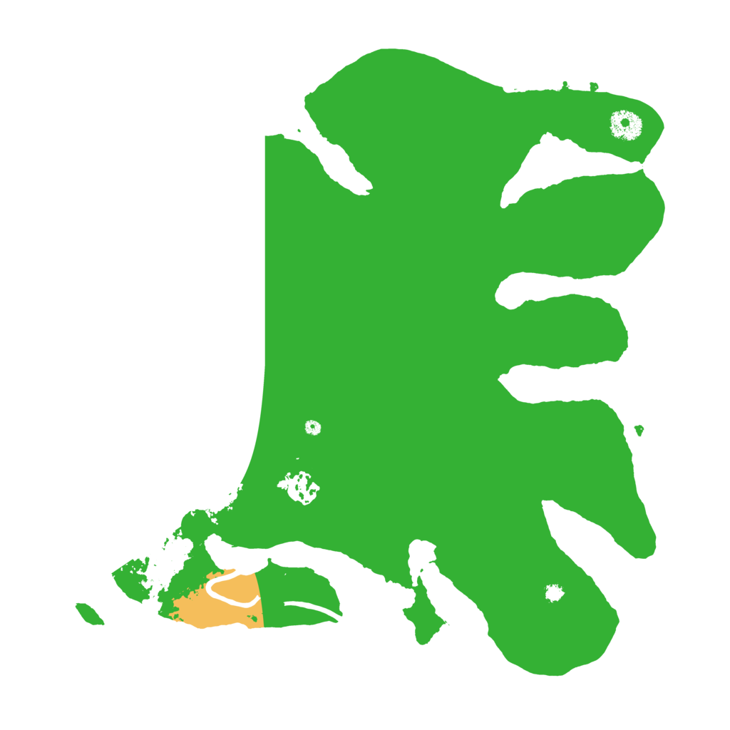 Biome Rust Map: Procedural Map, Size: 3500, Seed: 197574941