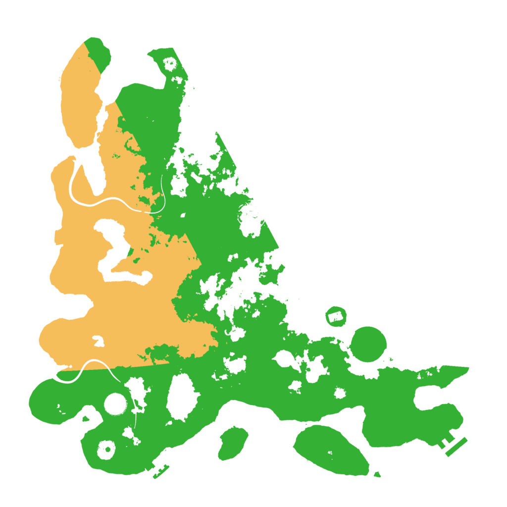 Biome Rust Map: Procedural Map, Size: 4000, Seed: 121939402