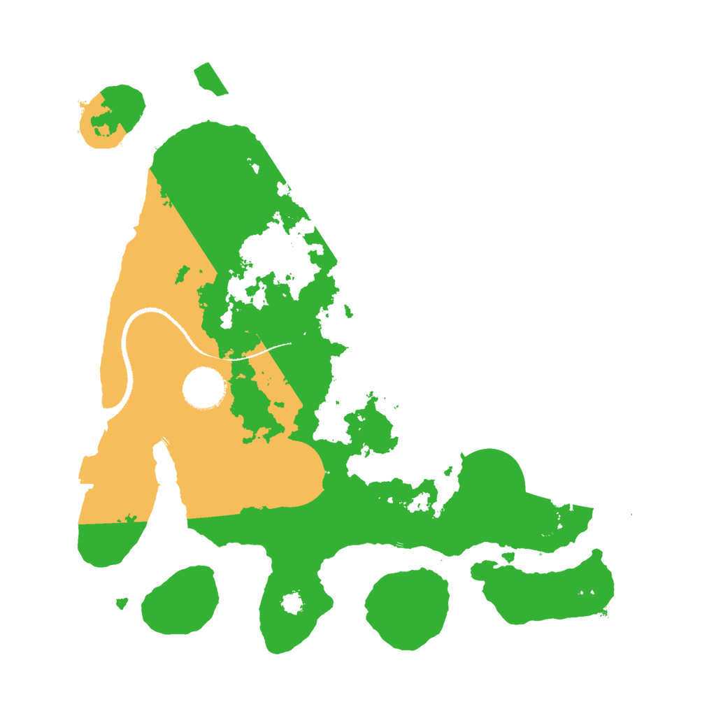 Biome Rust Map: Procedural Map, Size: 3000, Seed: 557469