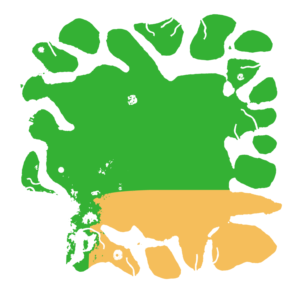 Biome Rust Map: Procedural Map, Size: 4500, Seed: 50845611