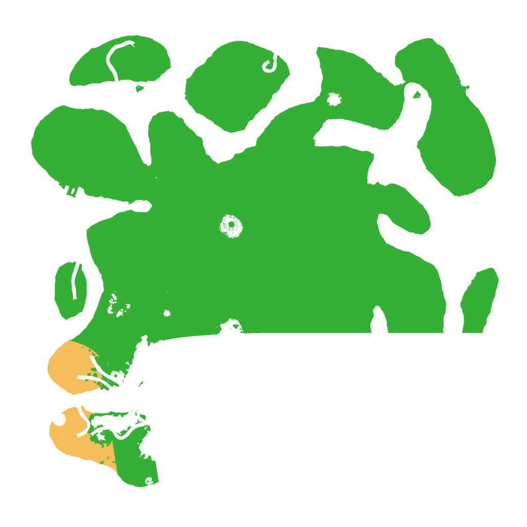 Biome Rust Map: Procedural Map, Size: 3500, Seed: 600398