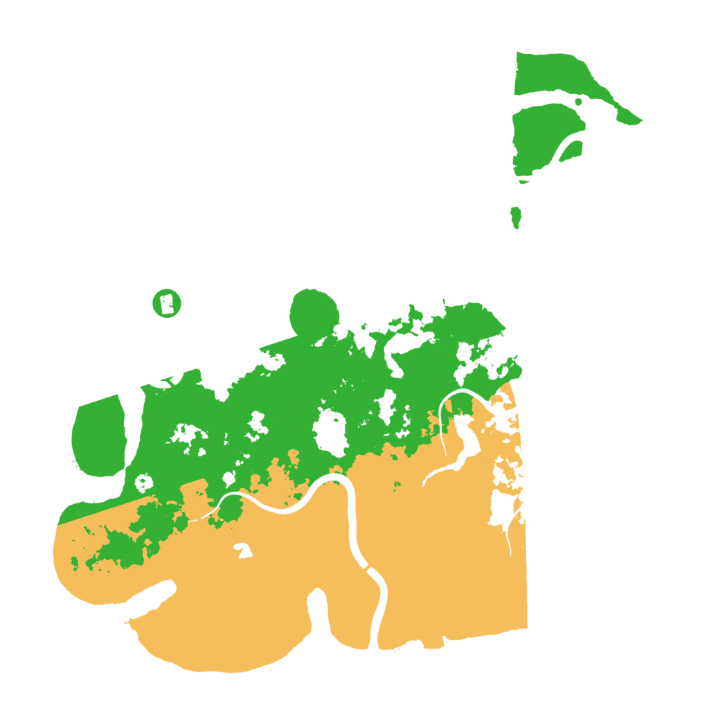 Biome Rust Map: Procedural Map, Size: 4000, Seed: 267023003