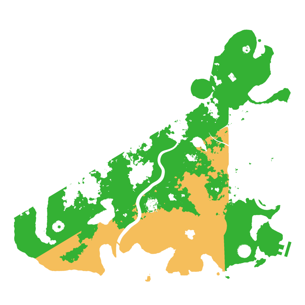 Biome Rust Map: Procedural Map, Size: 4000, Seed: 1093281