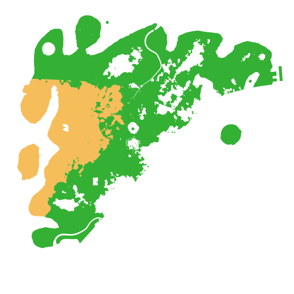 Biome Rust Map: Procedural Map, Size: 4000, Seed: 532930059