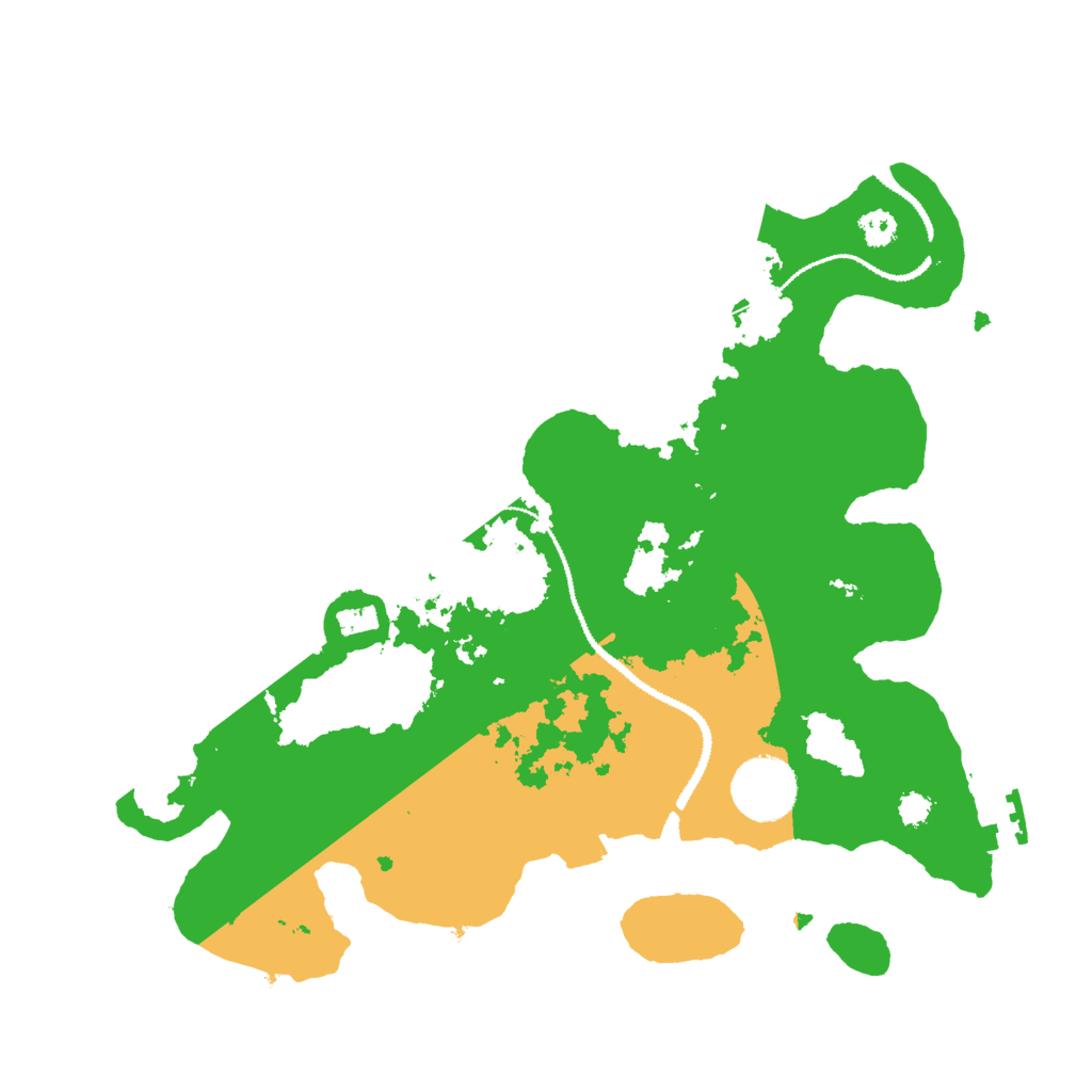 Biome Rust Map: Procedural Map, Size: 3000, Seed: 8052021