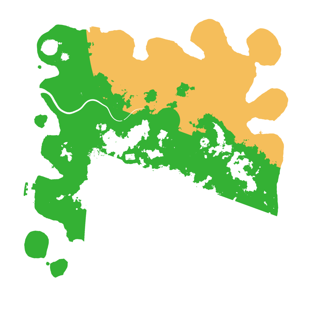 Biome Rust Map: Procedural Map, Size: 3500, Seed: 1927333566