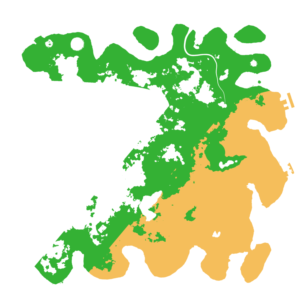 Biome Rust Map: Procedural Map, Size: 4000, Seed: 101254086