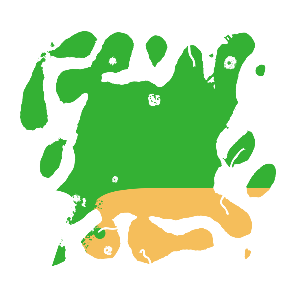 Biome Rust Map: Procedural Map, Size: 3500, Seed: 987456756